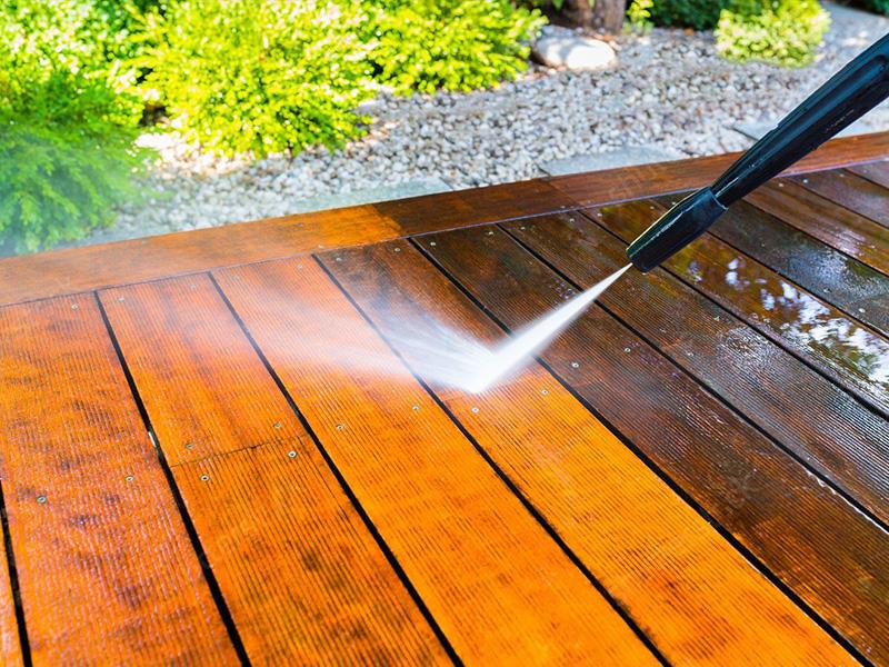 Deck Power Washing