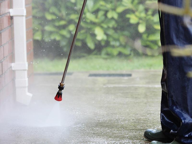 Sidewalk Cleaning